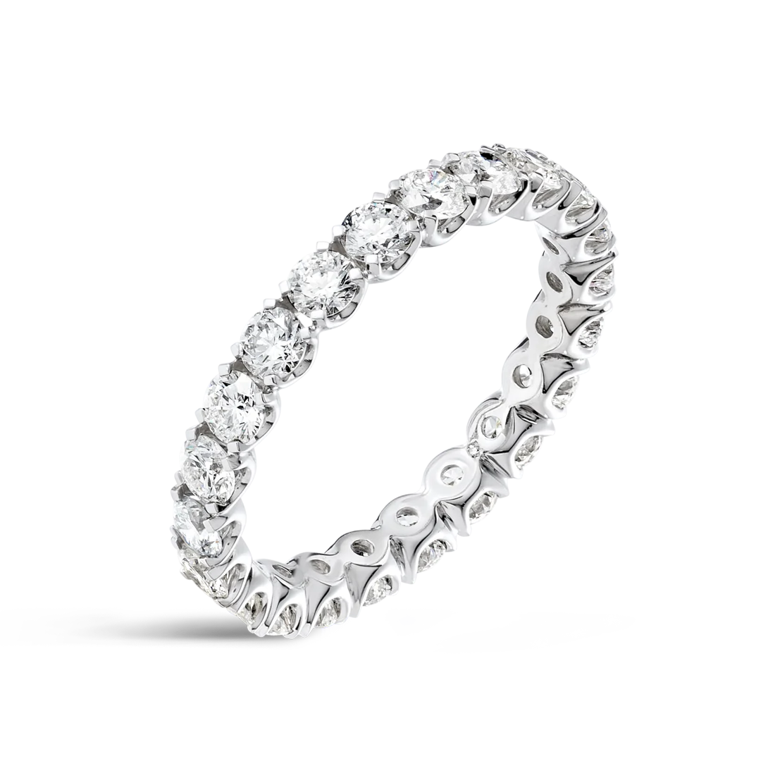 Round Diamond Eternity Ring
