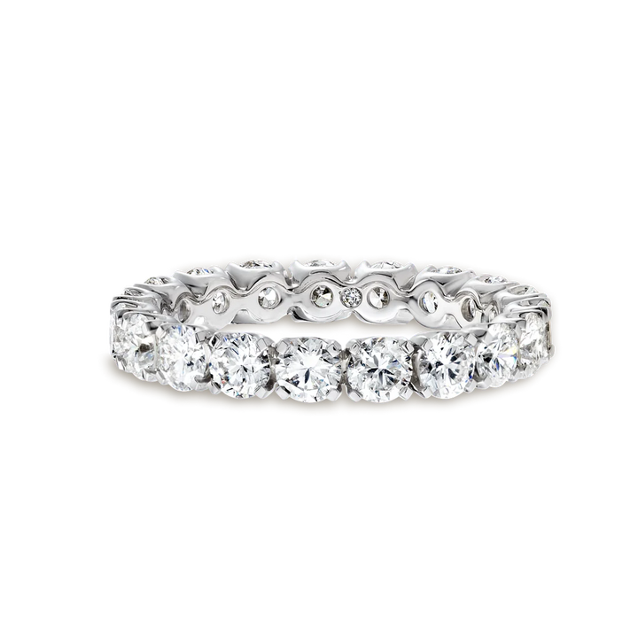 2.8ct Round Diamond Full Eternity Ring