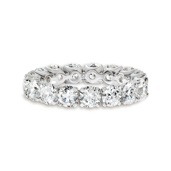 3.64ct Round Diamond Full Eternity Ring