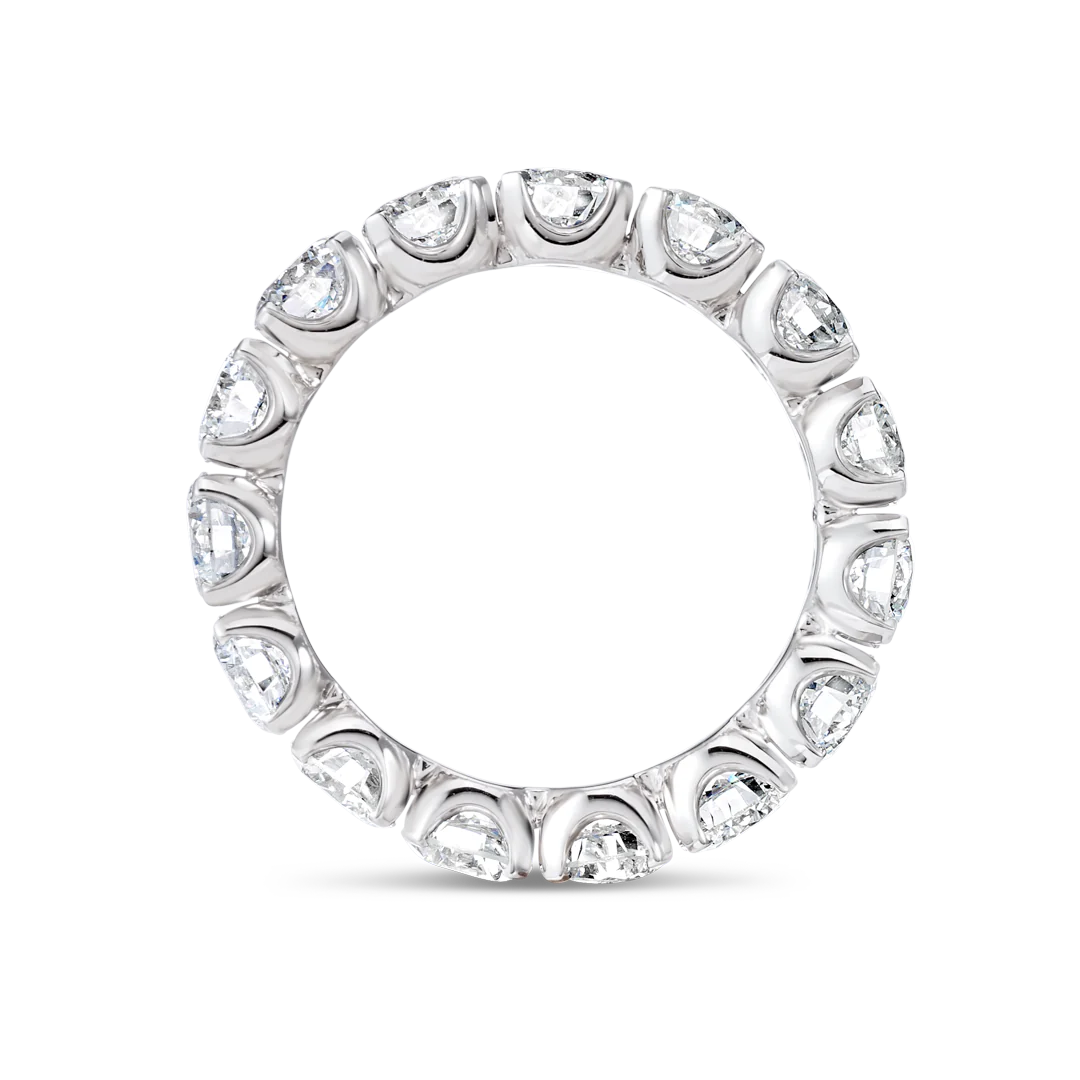 Round Diamond Full Eternity Ring