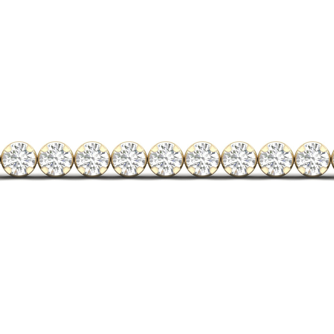 8-ctw Round Classic Tennis Bracelet with Four Prongs