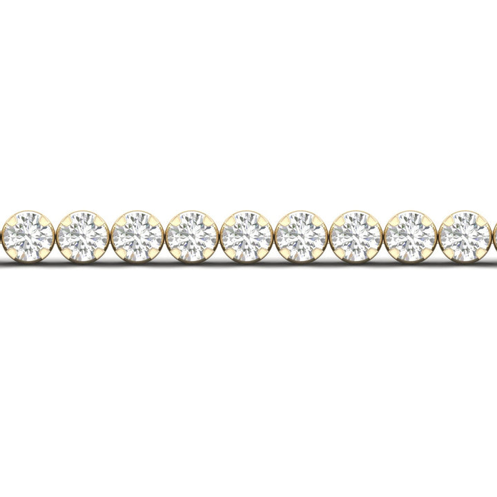 8-ctw Round Classic Tennis Bracelet with Four Prongs