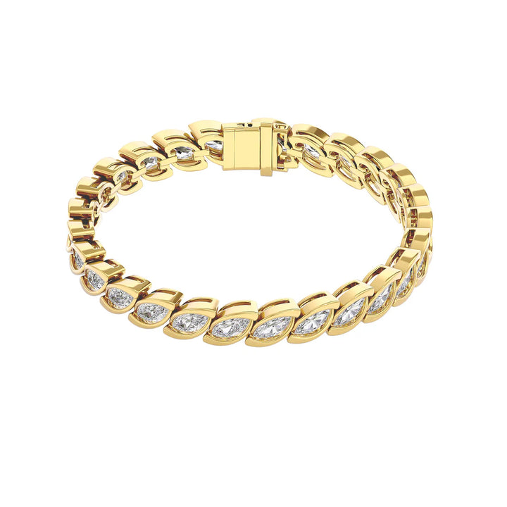 The Marquisette Diamond Tennis Bracelet