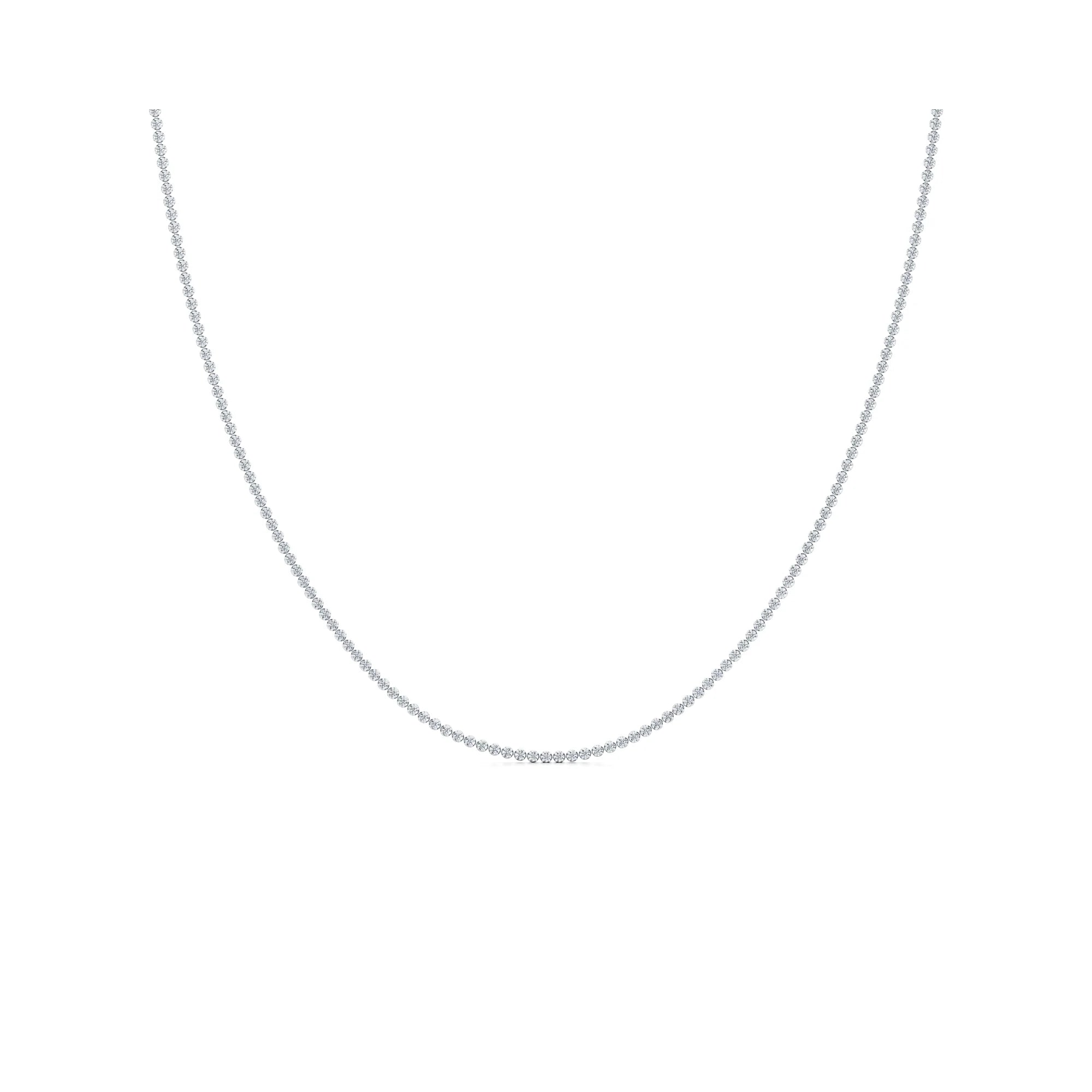 La Petite Lab Diamond Tennis Necklace