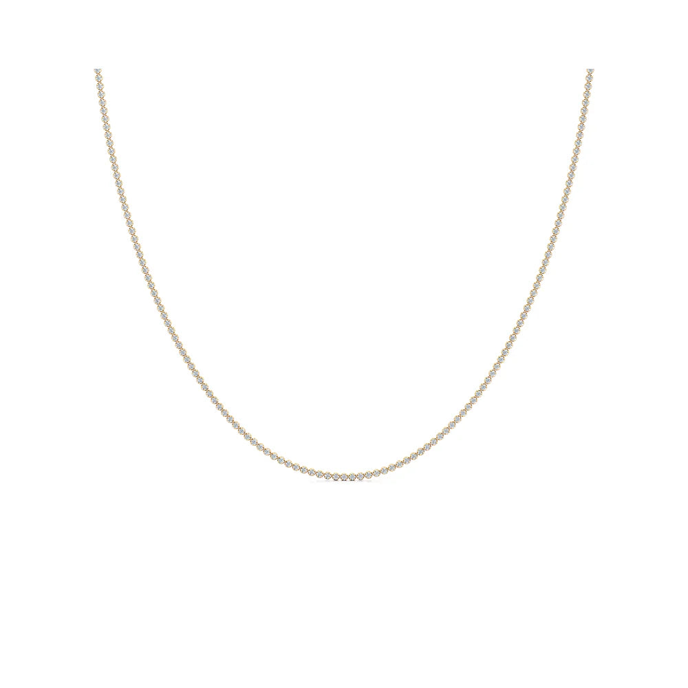 La Petite Lab Diamond Tennis Necklace