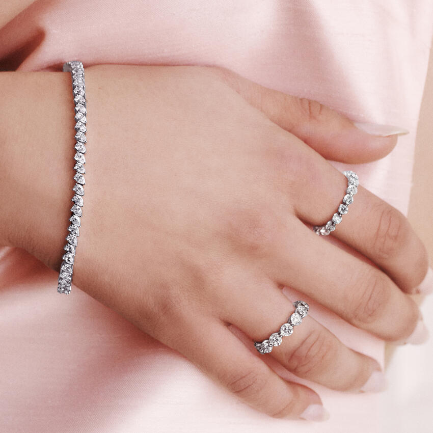 Riviera Eternity Diamond Ring