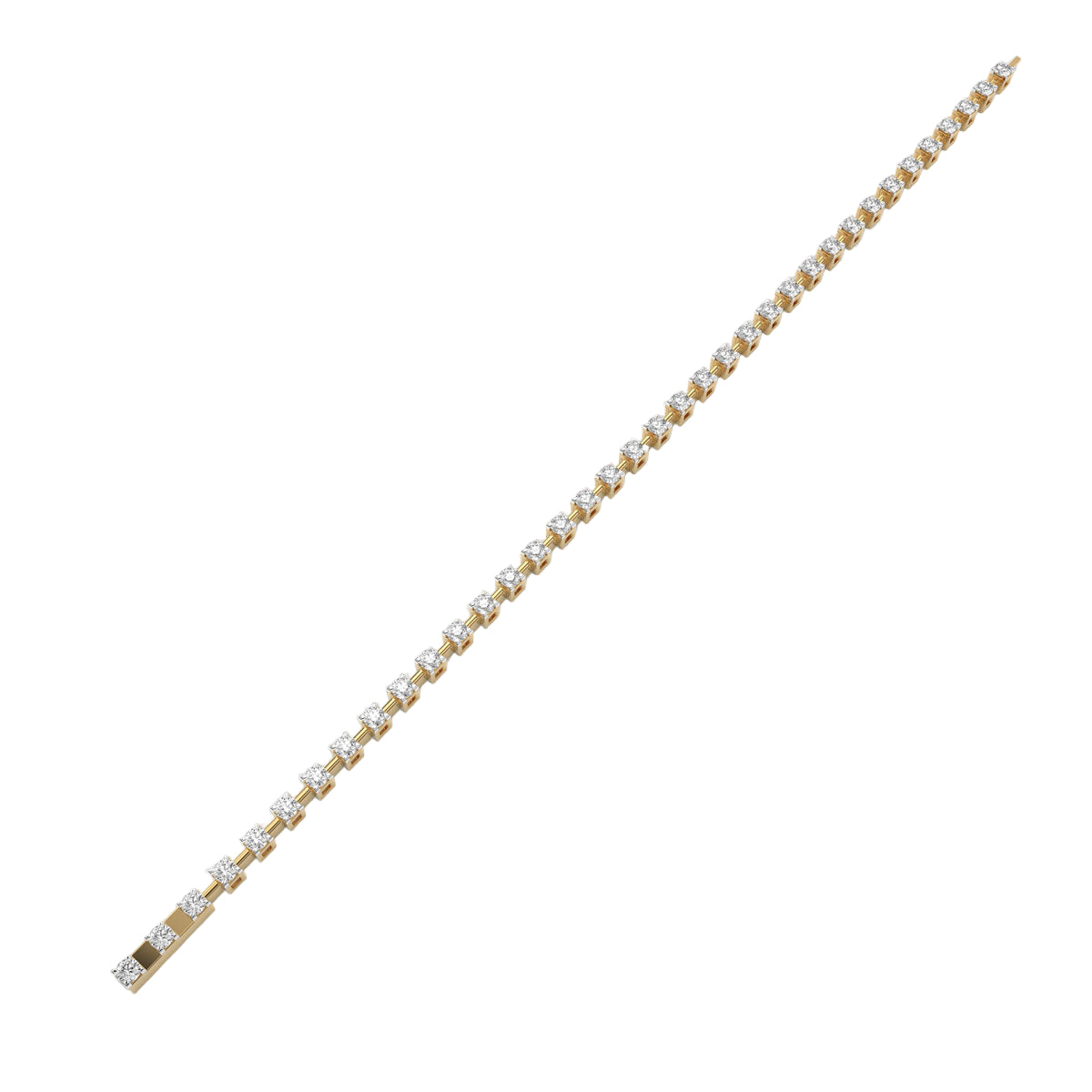 Dot and Dash Tennis Bracelet