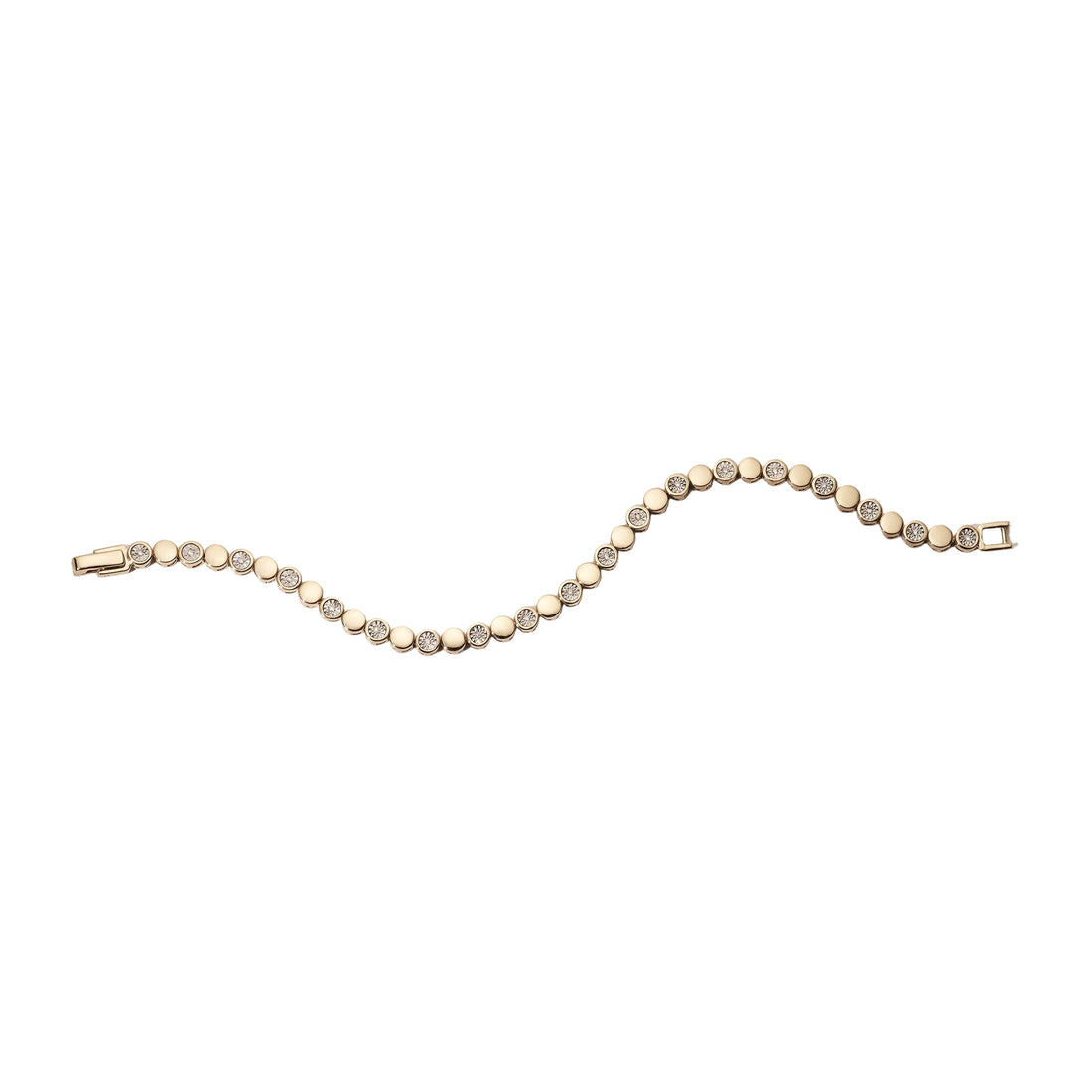 Lab Diamond Tennis Bracelet Round Cut