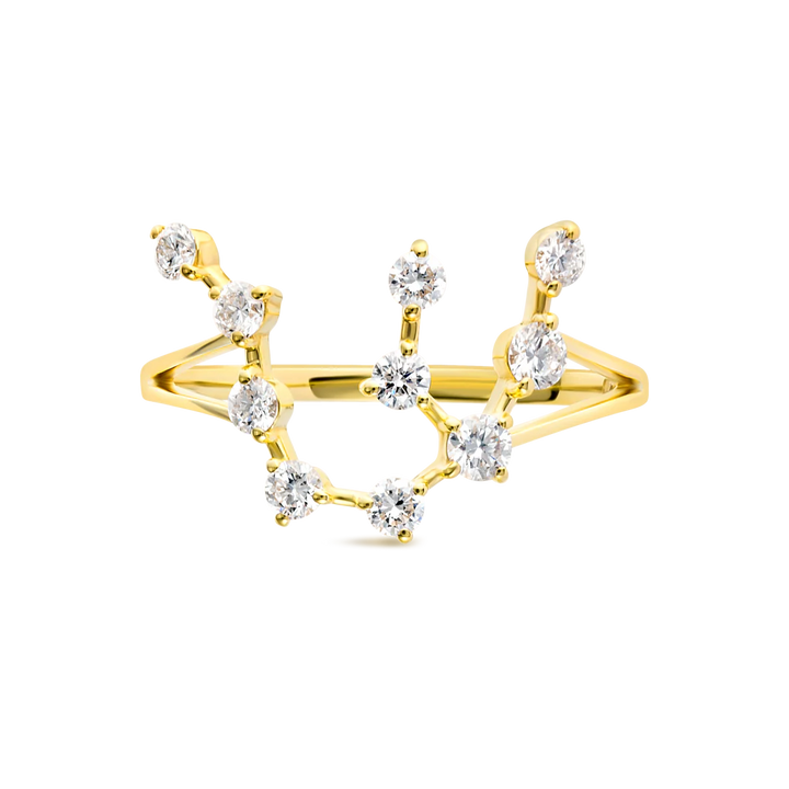 Aquarius Constellation Ring