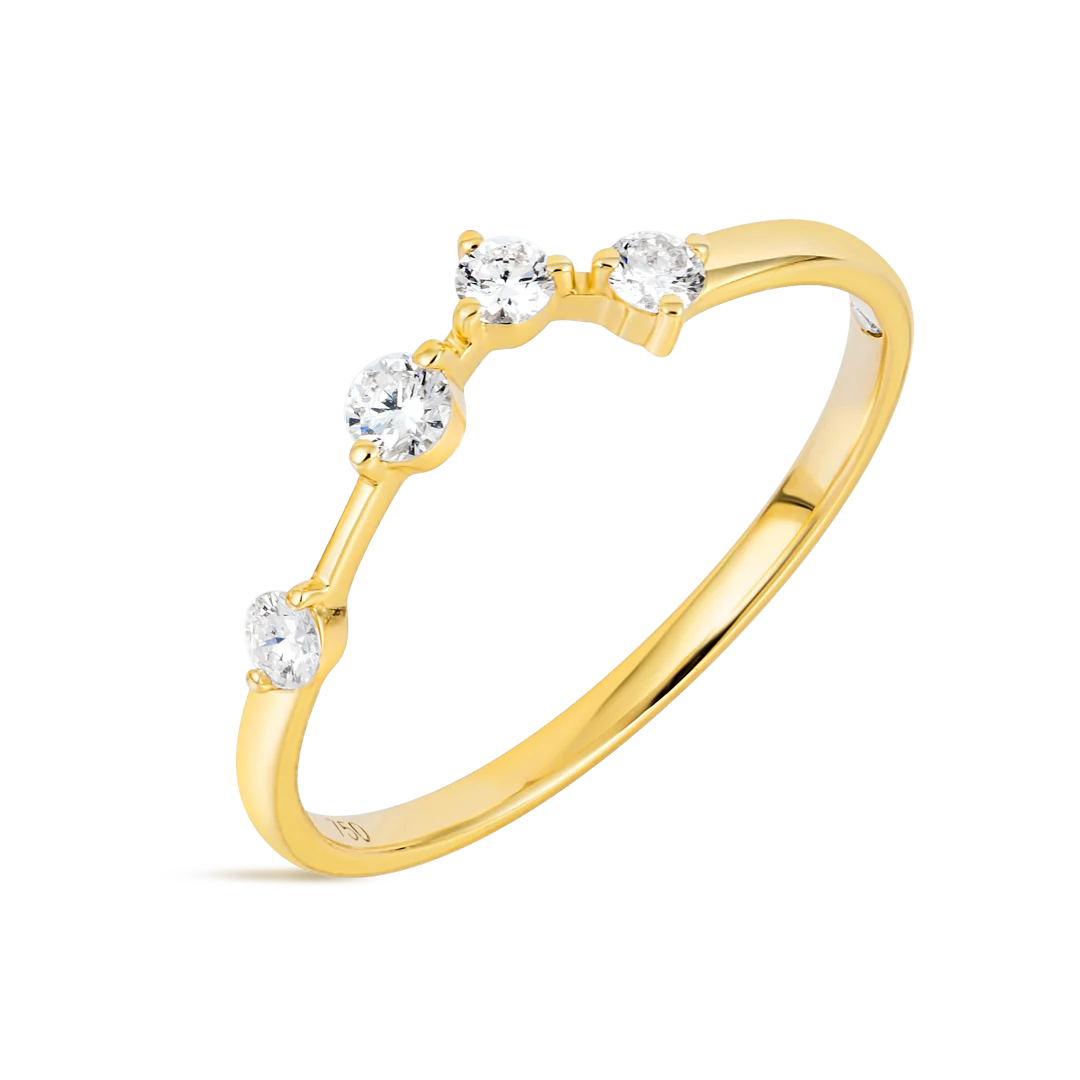 Aries Constellation Ring