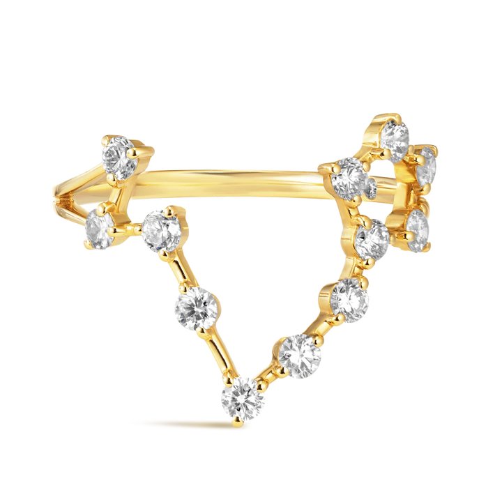 Pisces Constellation Ring