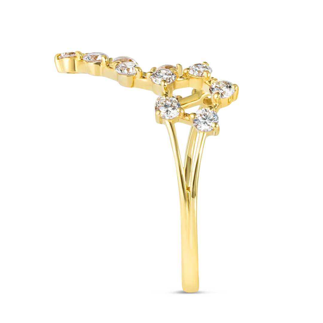 Pisces Constellation Ring