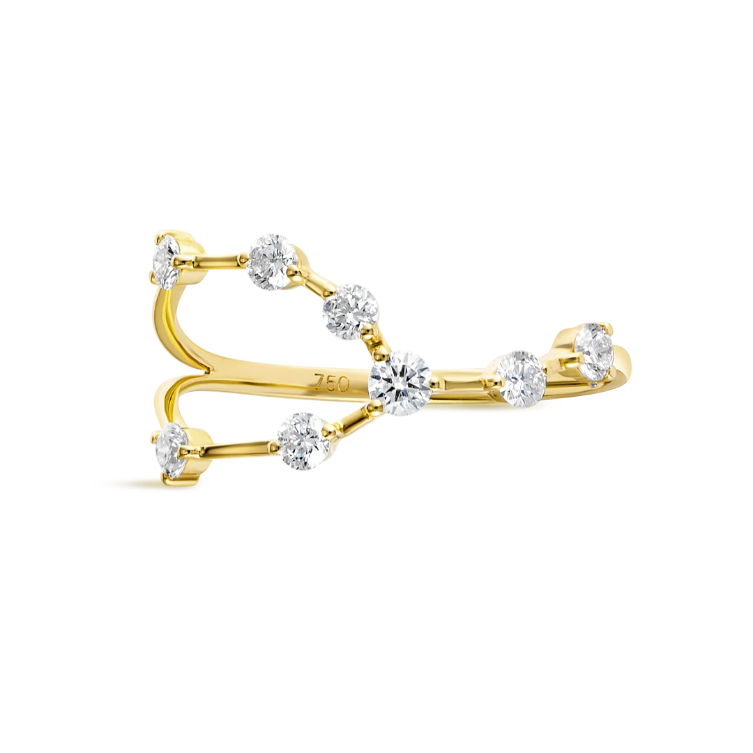 Taurus Constellation Ring