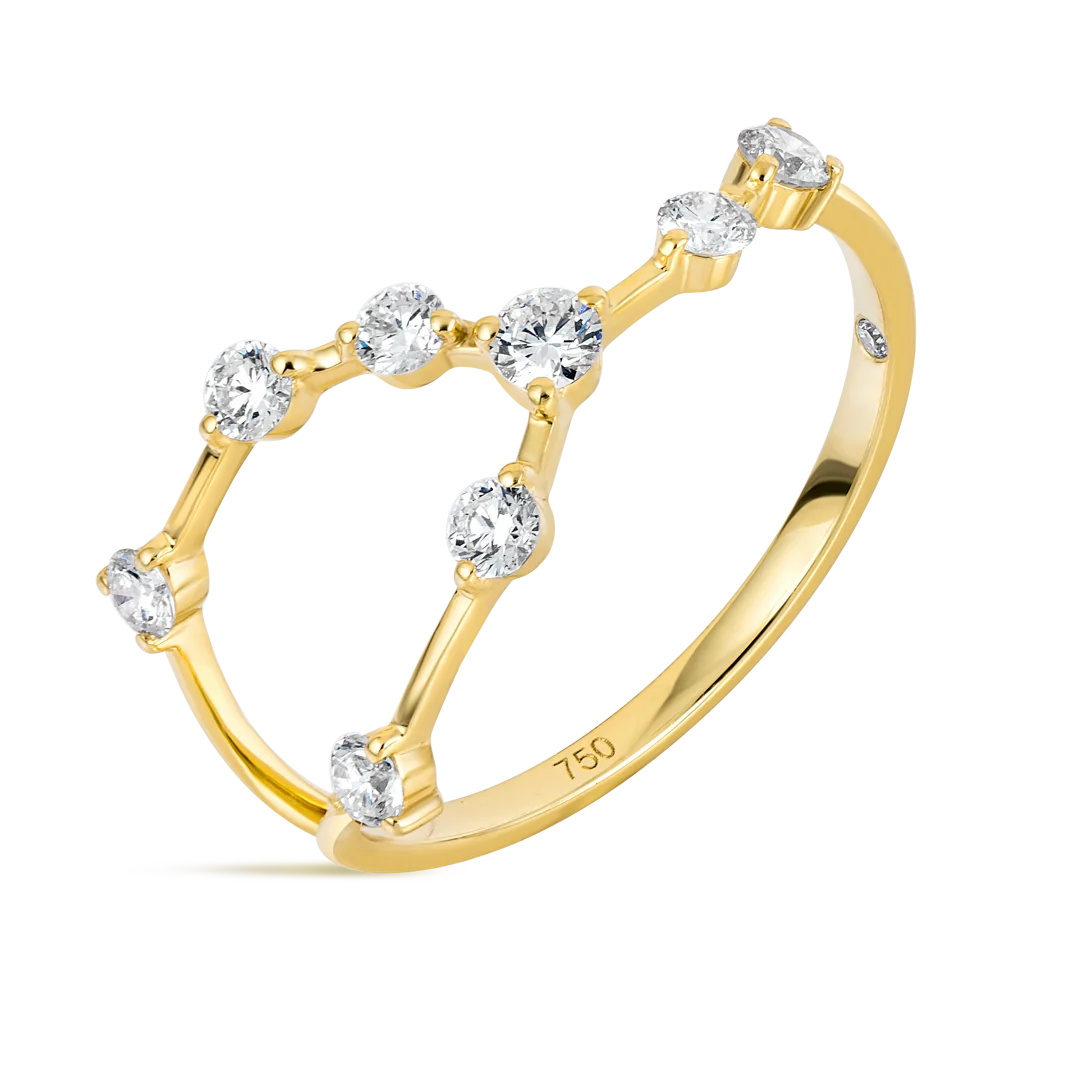 Taurus Constellation Ring - Star Impex
