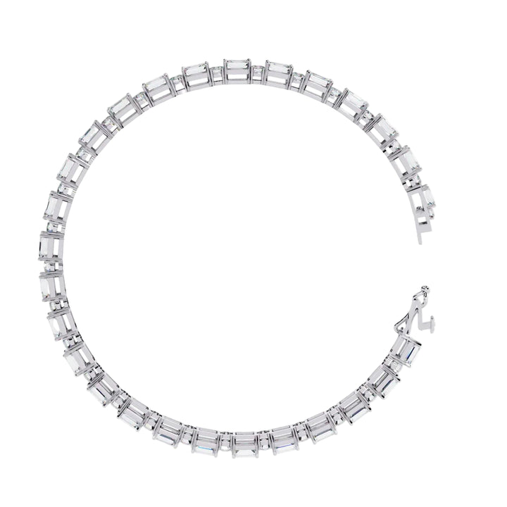Modern Diamond Tennis Bracelet
