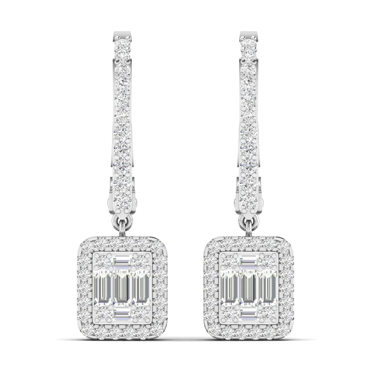Couture Dangler Diamond Earrings