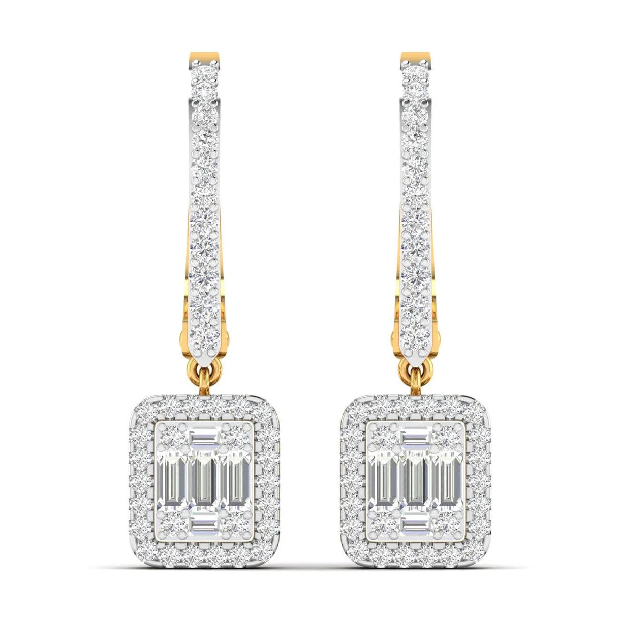 Couture Dangler Diamond Earrings