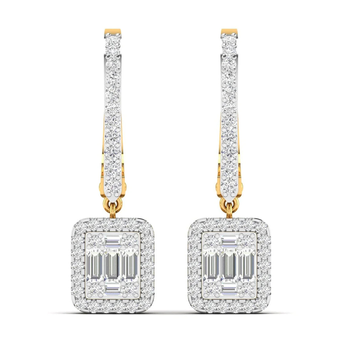 Couture Dangler Diamond Earrings