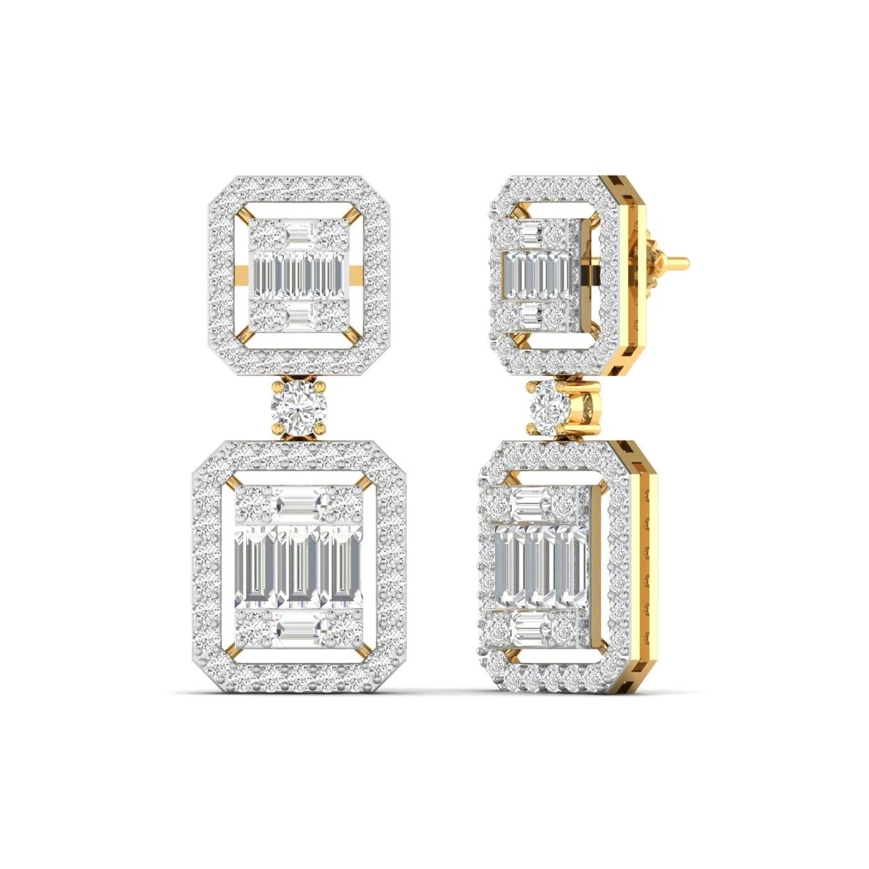 Bridal Diamond Earrings