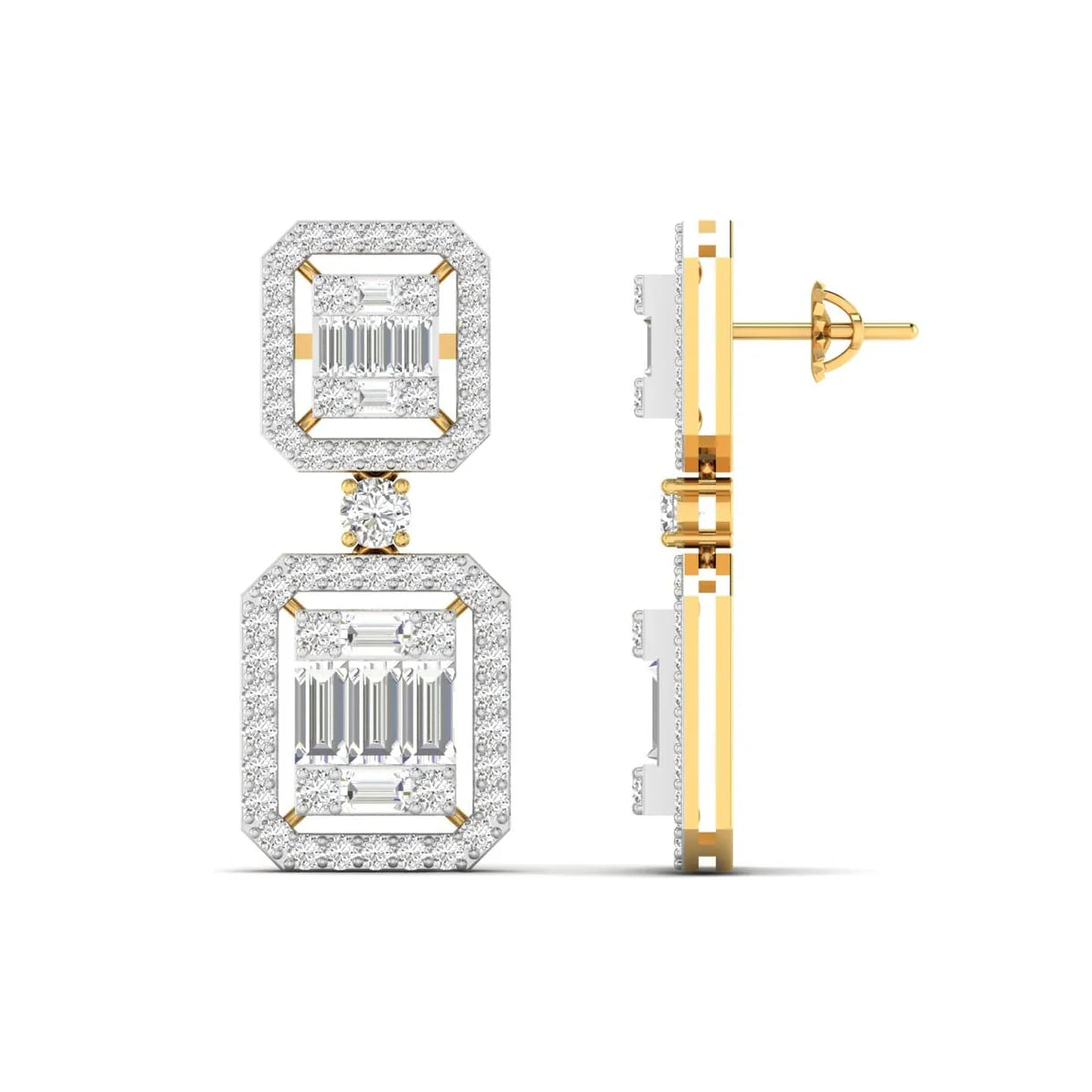 Bridal Diamond Earrings