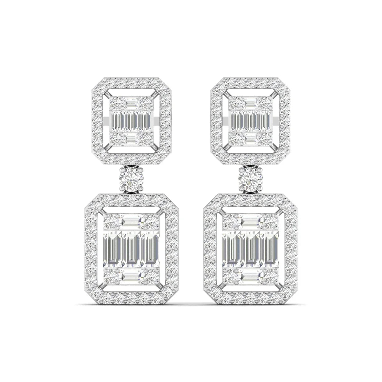Bridal Diamond Earrings