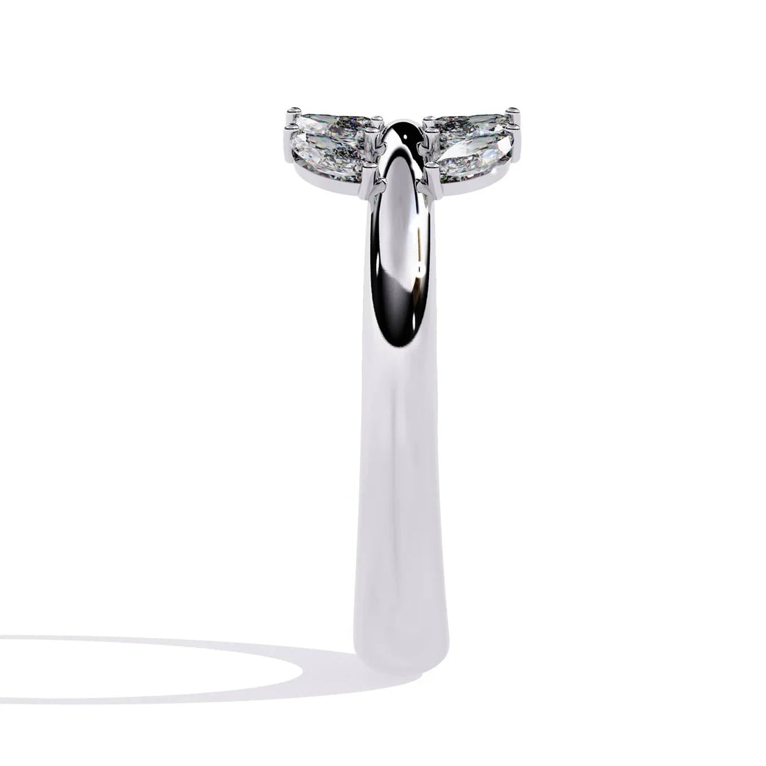Leaflet Lab Grown Diamond Ring