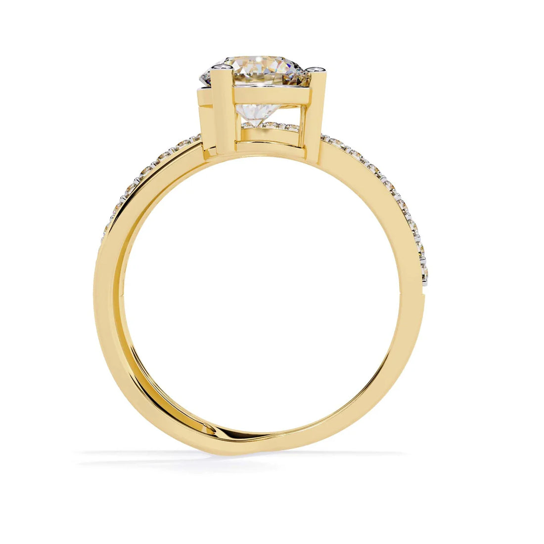 Sleek Diamond Ring
