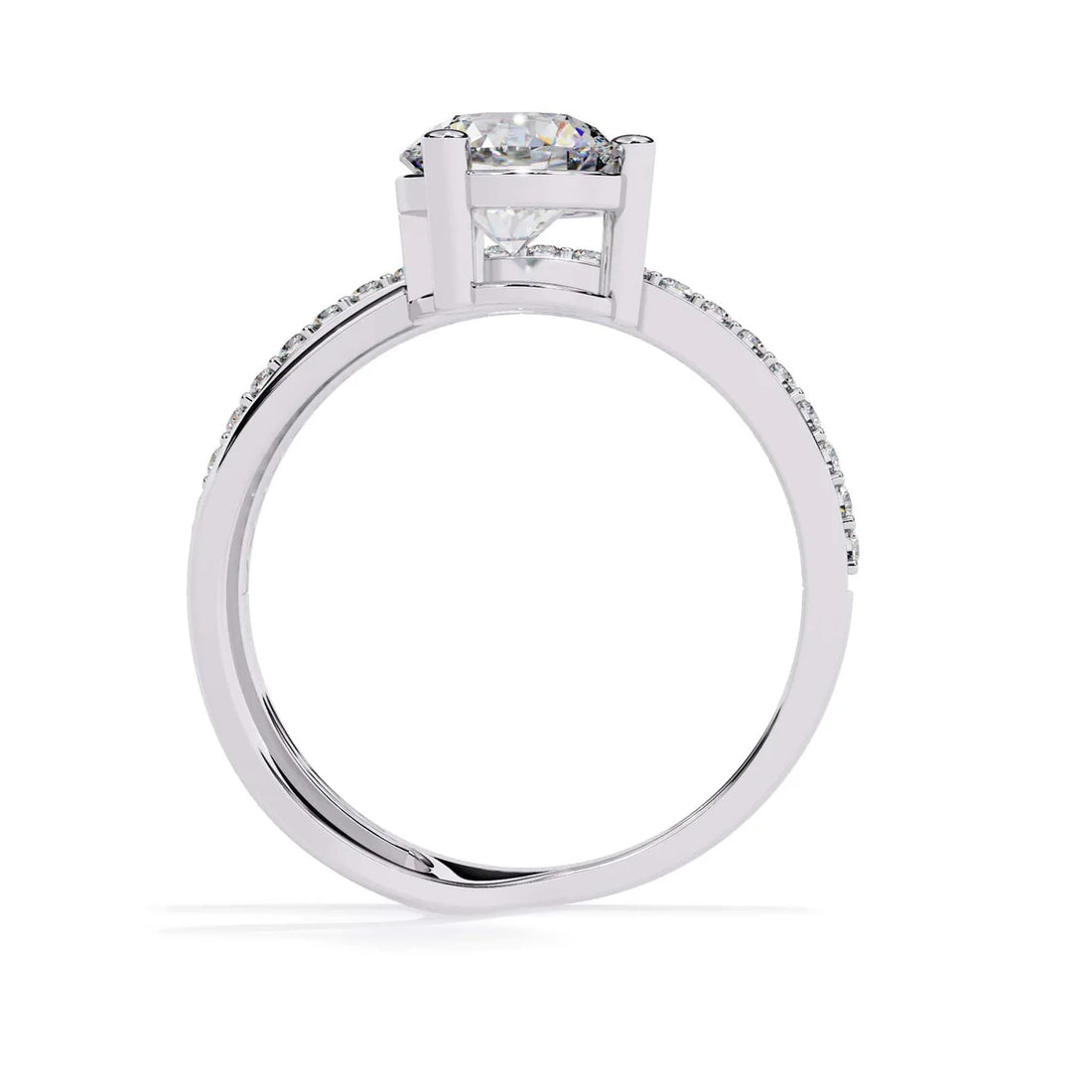 Sleek Diamond Ring