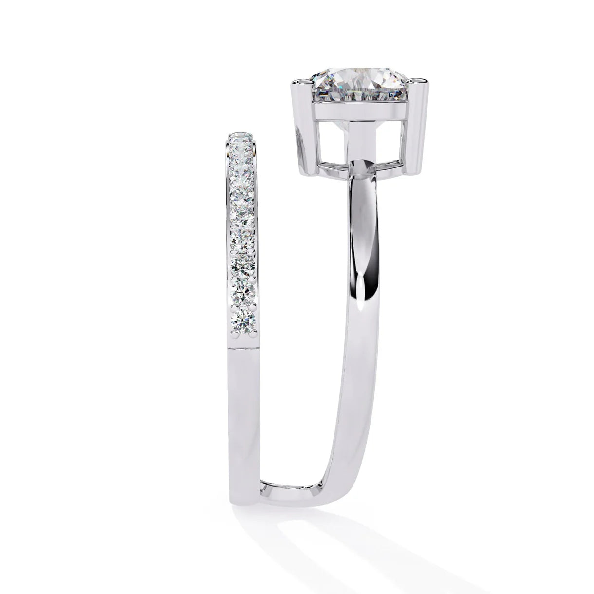 Sleek Diamond Ring