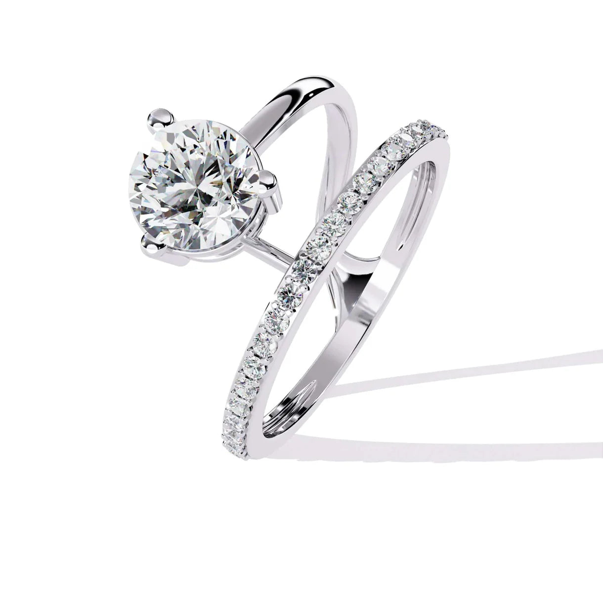 Sleek Diamond Ring