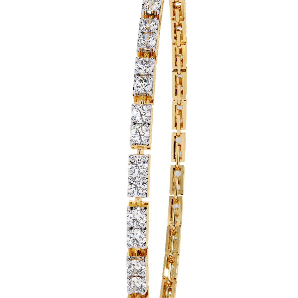 Round Diamond Tennis Bracelet