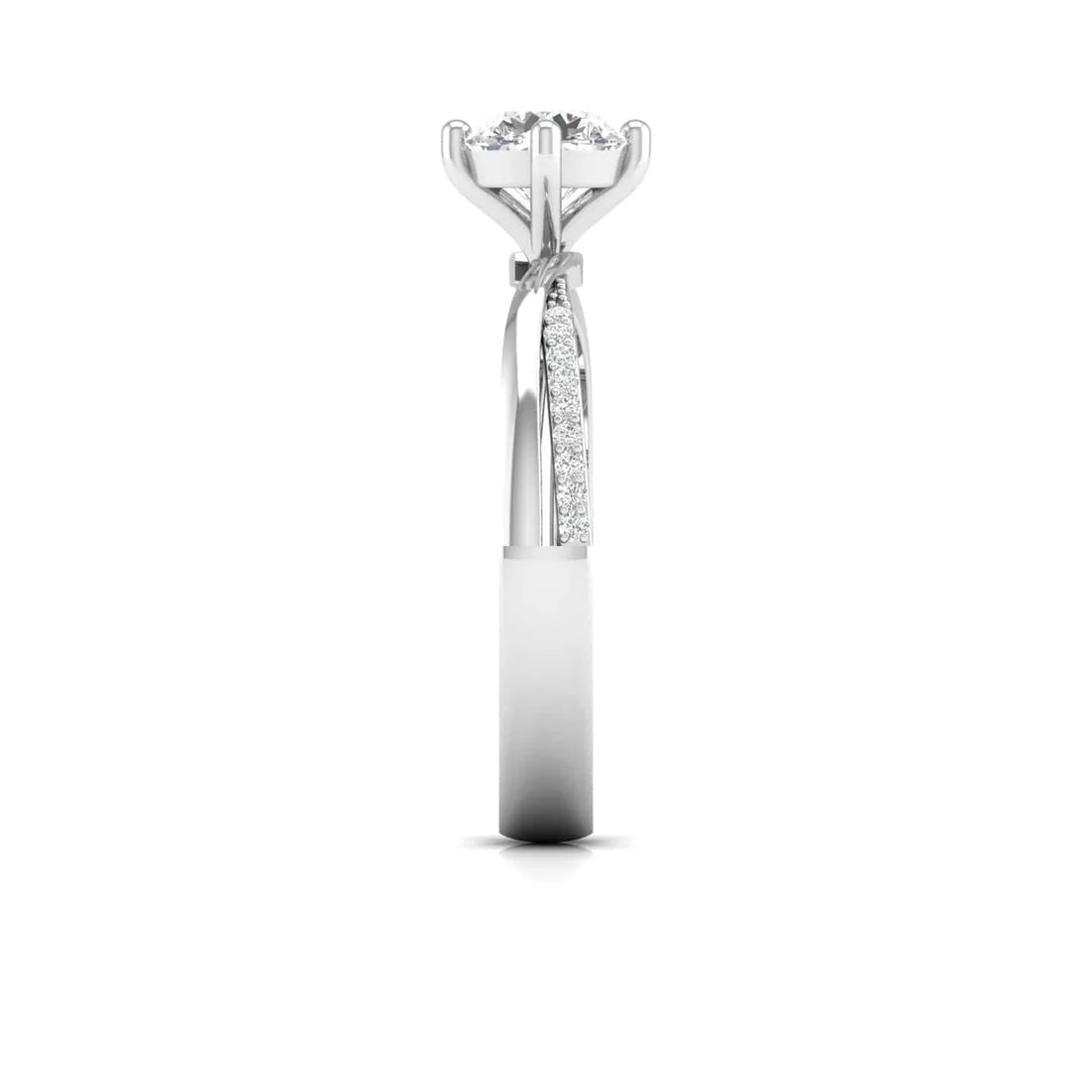 Twilight Diamond Engagement Ring