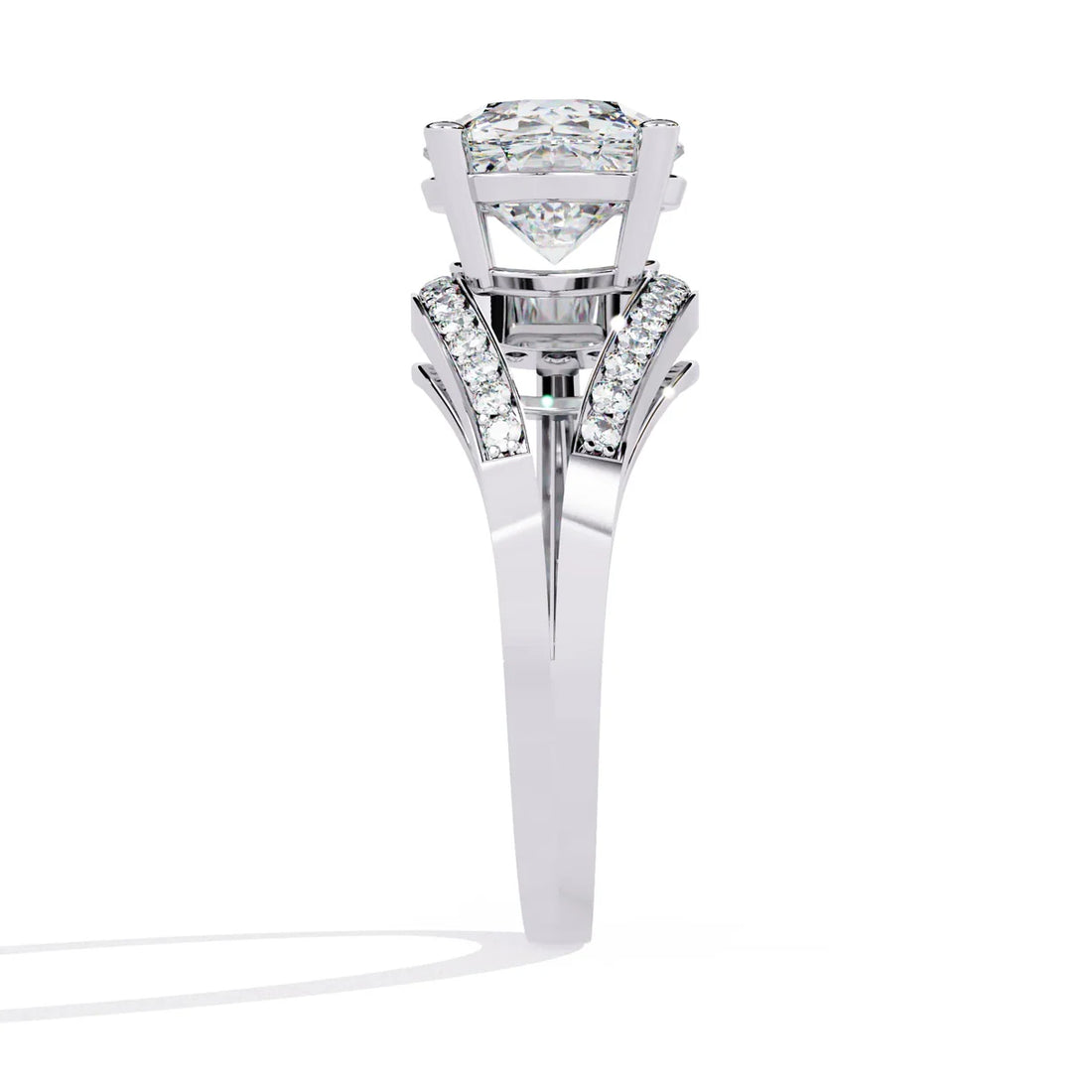Solitaire Anniversary And Engagement Ring