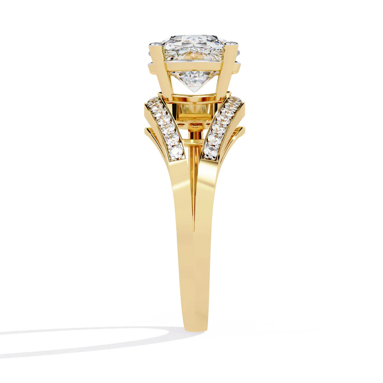 Solitaire Anniversary And Engagement Ring