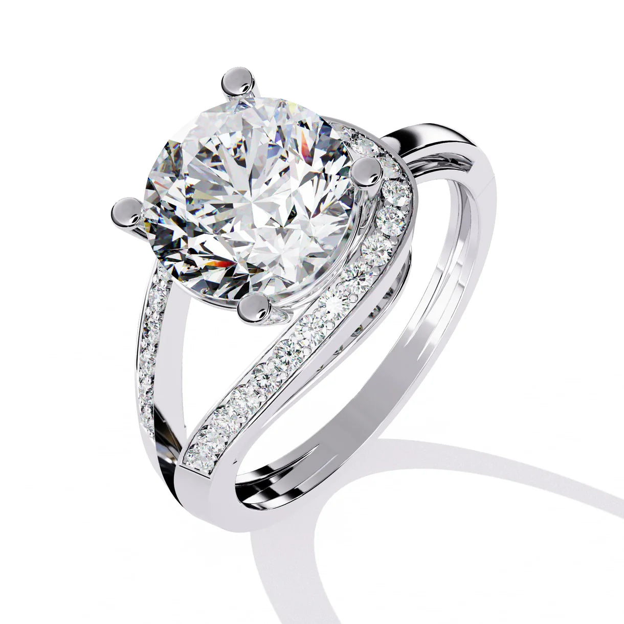 Solitaire Anniversary And Engagement Ring