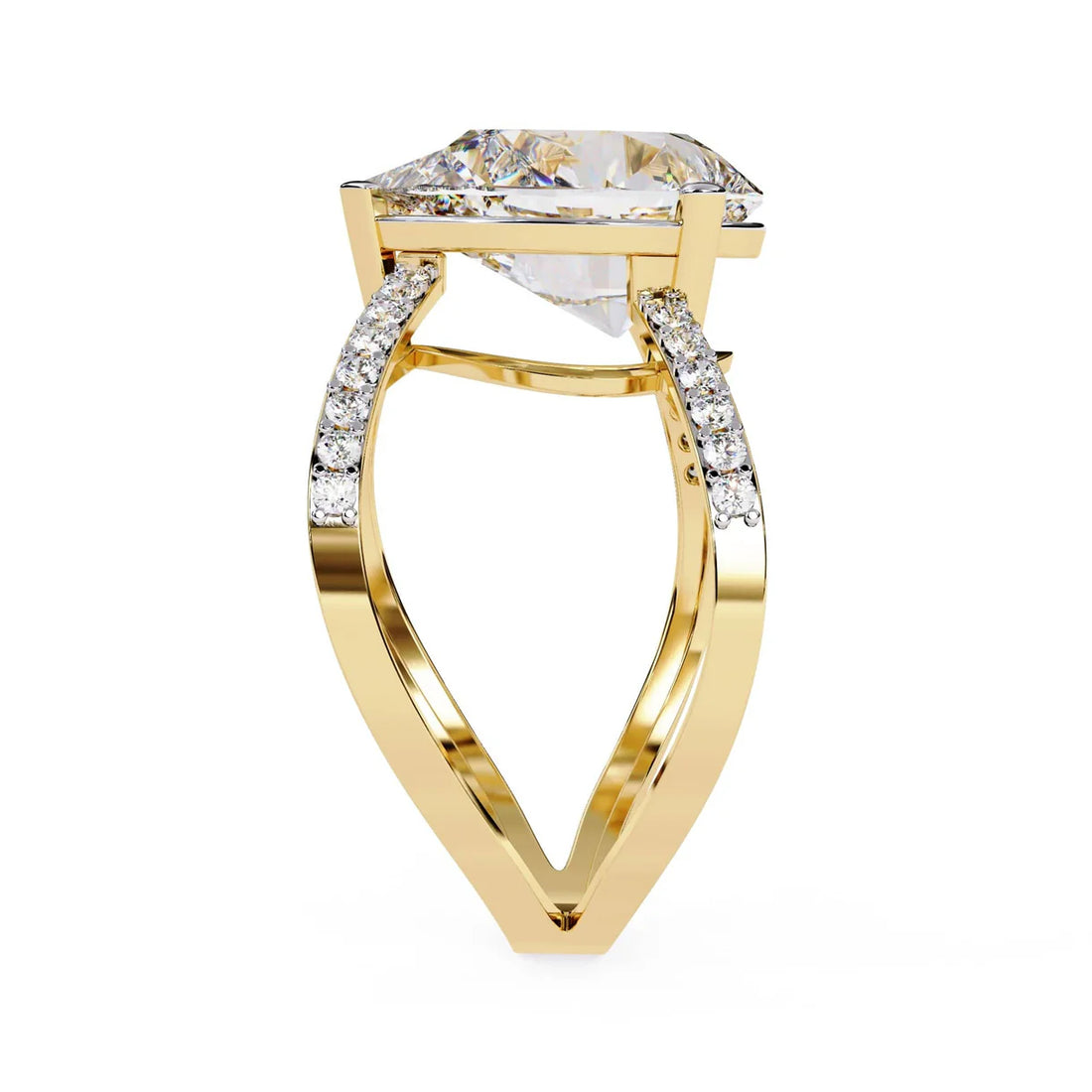 Flutter Glow Diamond Ring