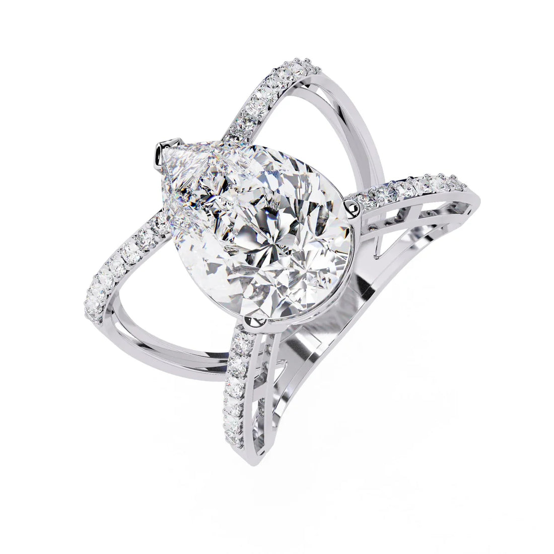 Flutter Glow Diamond Ring