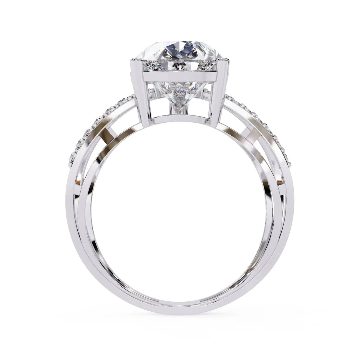 Flutter Glow Diamond Ring