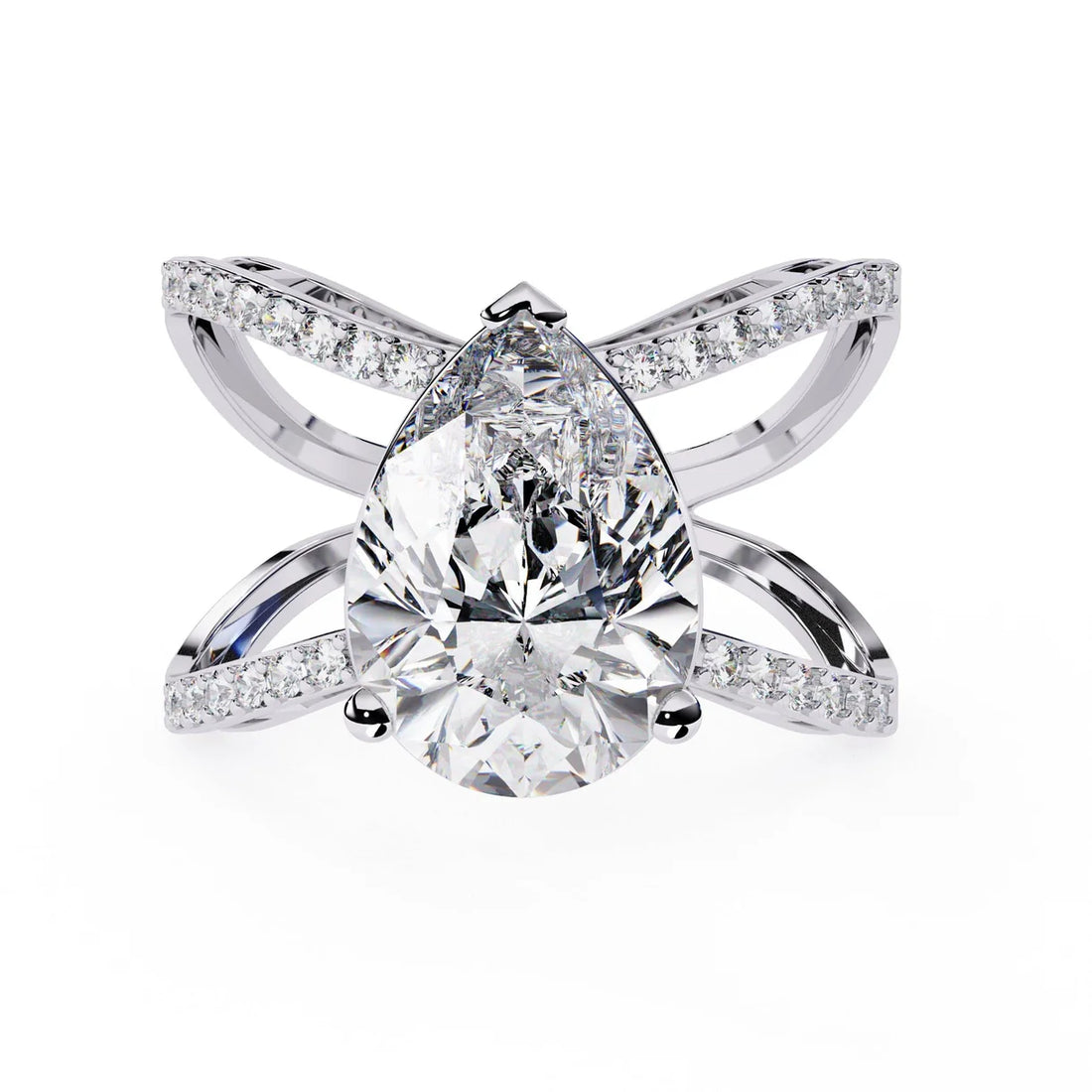 Flutter Glow Diamond Ring