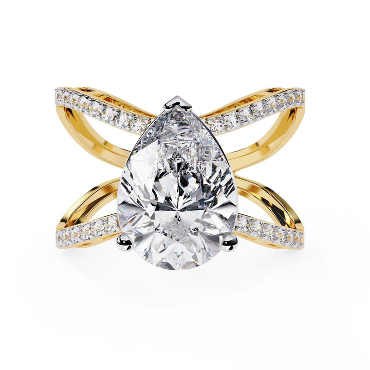 Flutter Glow Diamond Ring