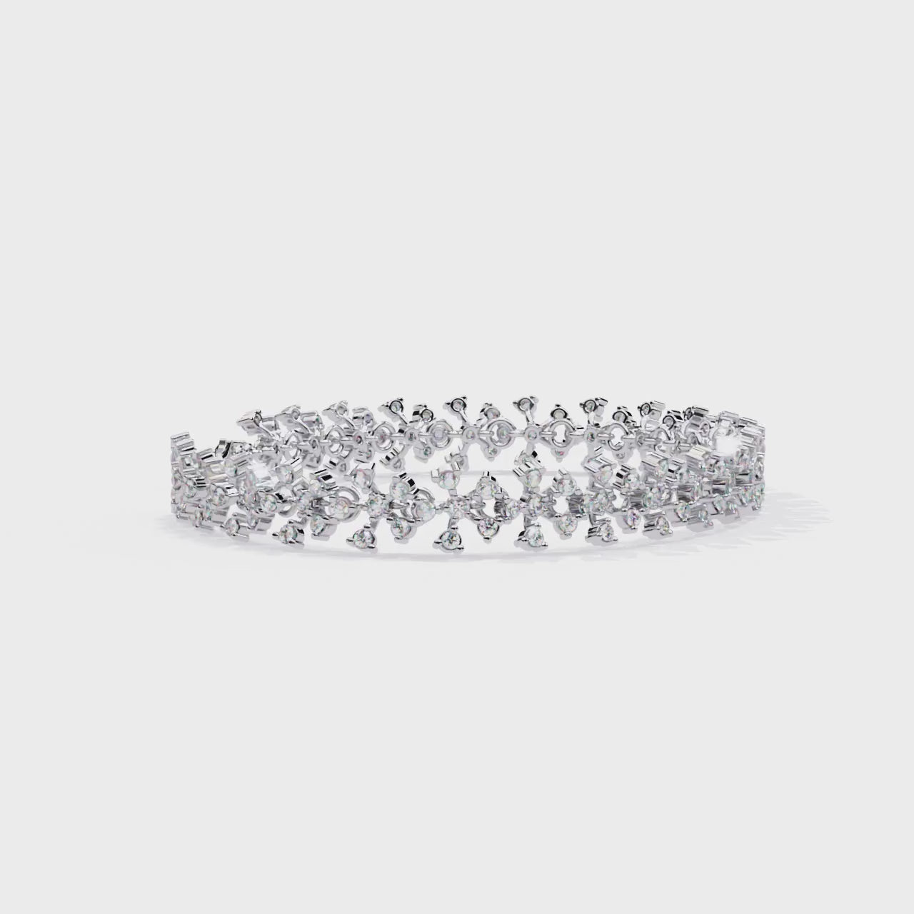 Lab Diamond Tennis Bracelet