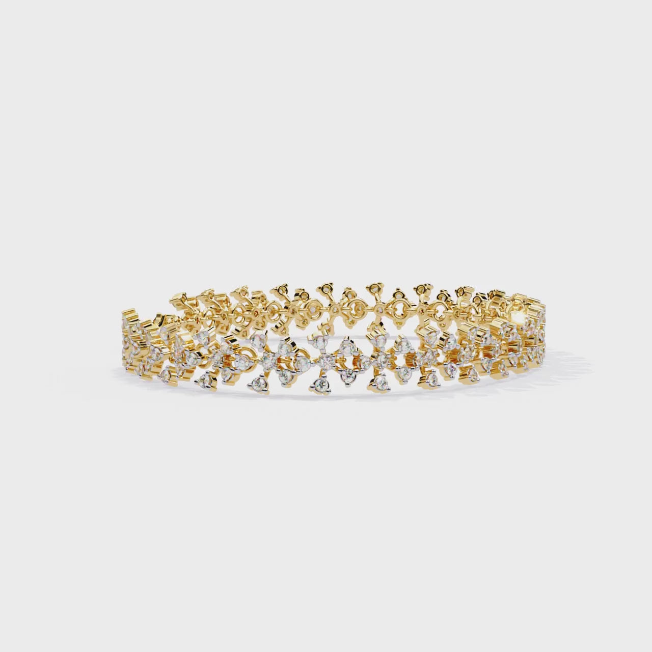Lab Diamond Tennis Bracelet