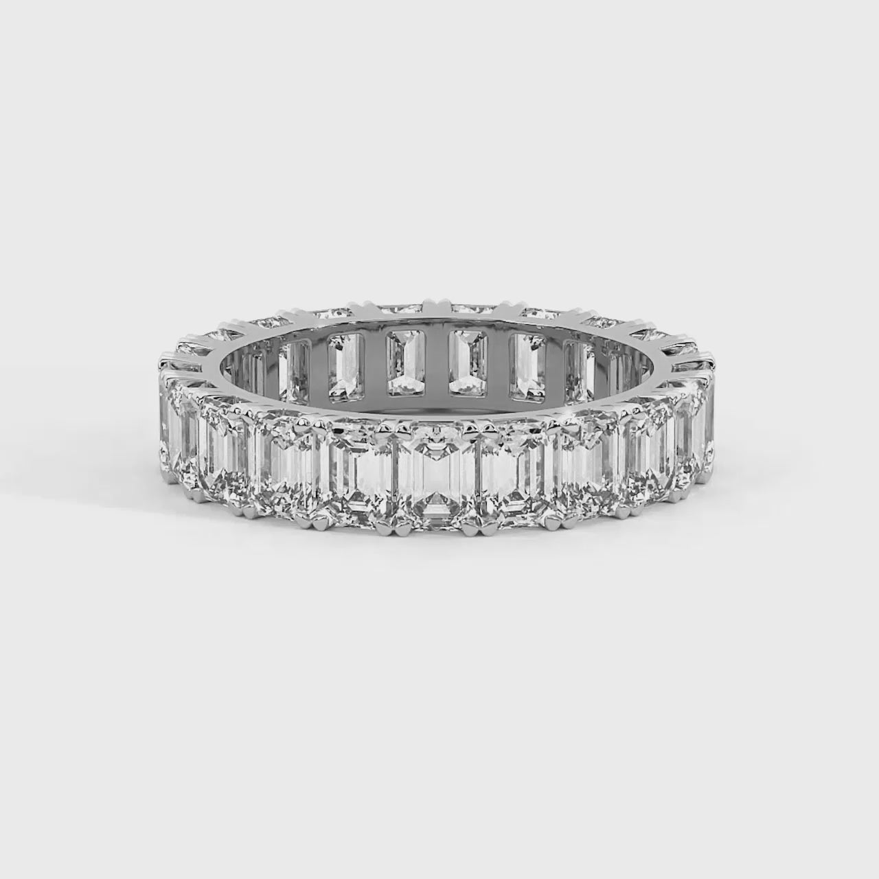 Riley Emerald Lab Diamond Eternity Ring (3 Ct. Tw.)