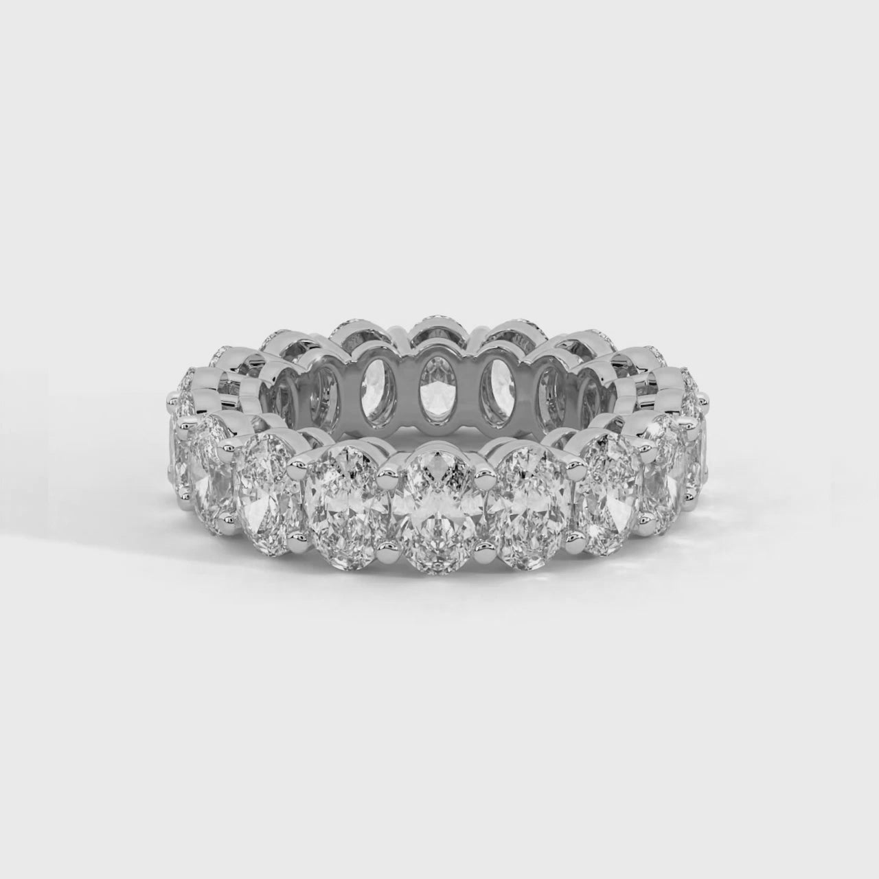 Camila Oval Lab Diamond Eternity Ring (4 Ct. Tw.)