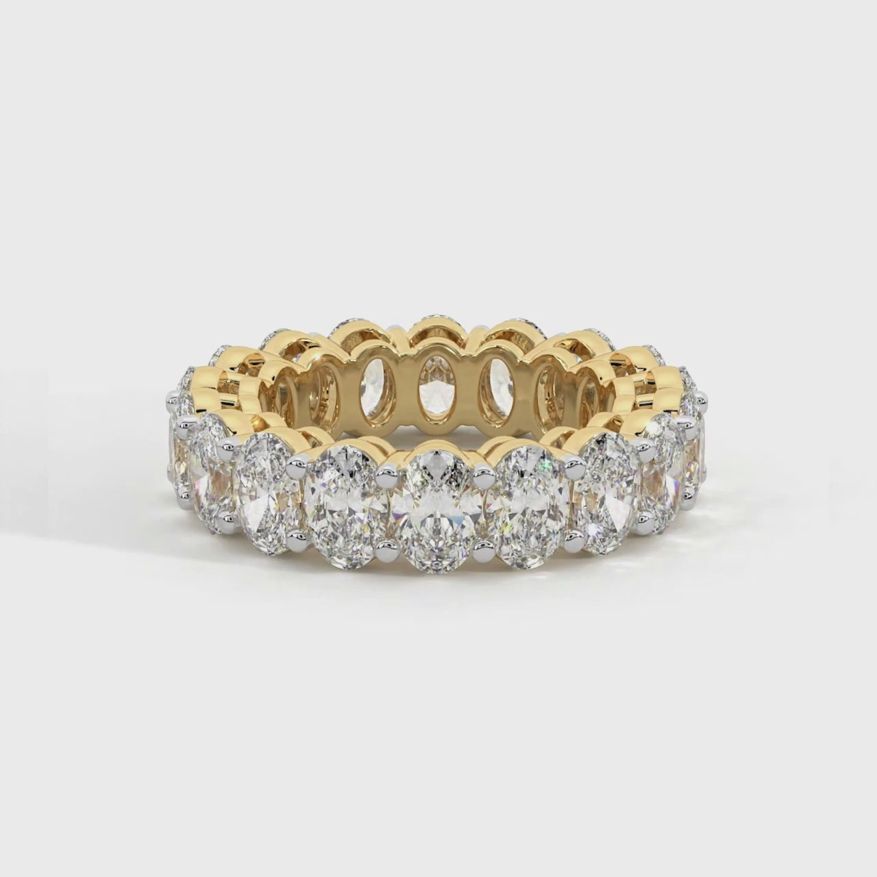 Camila Oval Lab Diamond Eternity Ring (4 Ct. Tw.)